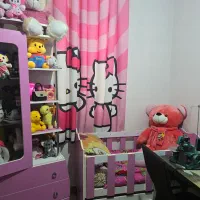 وسایل چوب دخترونه مخصوص سیسمونی|اسباب و اثاث بچه|صباشهر, |دیوار