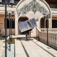 حمل اثاثیه منزل مطمئن بار100٪تضمینی نیرؤخوش اخلاق
