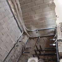 تاسیسات لوله کشی استخر موتور خونه پمپ ساختمان