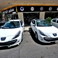 پژو 207i دنده هیدرولیک فلز صفر سفید مدل ۱۴۰۴