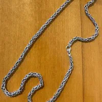 زنجیر نقره ۹۲۵ کاردست