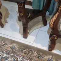 میزجلومبلی و میز عسلی چوب راش