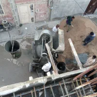 بتن ریزی دستگاه خلاطه دیزل