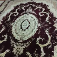 فرش نگین مشهدگل برجسته