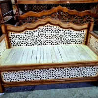 تخت سنتی سایز مبلمانی ۴ نفره ۱۲۲۲|مبلمان خانگی و میز عسلی|اصفهان, زاجان|دیوار