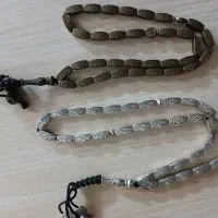 دله قهوه جوش تسبیح برنجی برنز برنزی کلکسیون ظروف