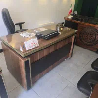 میز مدیریت و پرسنل و صندلی چرخان|مبلمان اداری|رشت, گلسار|دیوار