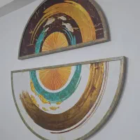 تابلو دو تیکه دکوراتیو