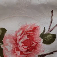 پرده از پارچه ساتن ضخیم اعلا با طرح برجسته