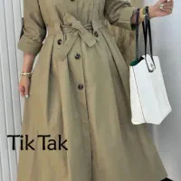 مانتو پاییزه کتان