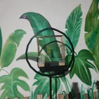 قفس با پایه