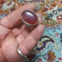 انگشتر تهران رسول،درنگین عقیق یمانی،نوشته
