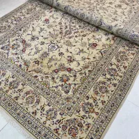 سه تخته ۶ متری کاشان جفت گوشتدار کرم رنگ|فرش|همدان, |دیوار