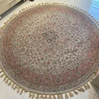 فرش ابریشم ماشینی ۴ متری