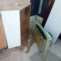 کابینت فلزی همراه با هود