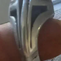 انگشتر موزانایت ویاقوت معدنی