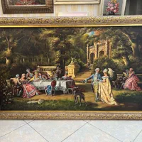 تابلو کلاسیک طرح فرانسوی/کد۱۸