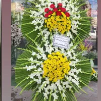 فروش تاج گل تسلیت و افتتاحیه/لیبل رنگی|خدمات پذیرایی، مراسم|اردبیل, |دیوار