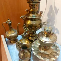 سماور برنجی وسیله قدیمی