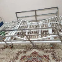 تخت ۳ شکن طبی فنری بیمارستانی