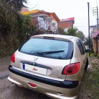 پژو 206 رنگ بژ،مدل 83|خودرو سواری و وانت|چالوس, |دیوار