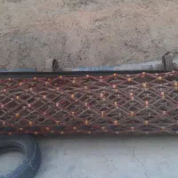 درب شبکه ای فلزی ۳.۴۰ ارتفاع در ۳.۱۰ عرض