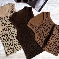 تاپ پلنگی کبریتی دارای رنگبندی با قیمت استثنای۲۲۰