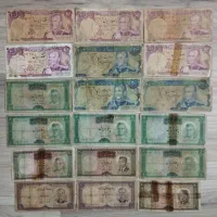۷۰ برگ اسکناس شاهی انقلابی|کلکسیون سکه، تمبر، اسکناس|مشهد, آزادشهر|دیوار