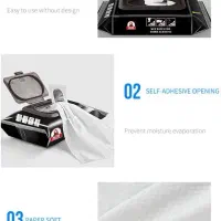 دستمال مرطوب خودرو و کفش پک ۸۰ عددی|مواد شوینده و دستمال کاغذی|تهران, مولوی|دیوار