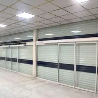 سایبانبرقی شیشهسکوریت کرکرهبرقی  درباتوماتیک