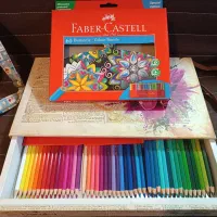 مداد رنگی ۶۰ رنگ و پاستل گچی ۴۸ رنگ نو + هدیه|لوازم التحریر|بهشهر, |دیوار