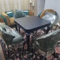 میز و صندلی ناهار خوری (چوب روس)