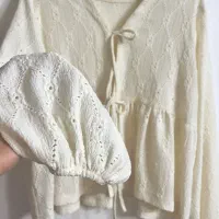 مانتو عروسکی کرم رنگ|لباس|تنکابن, |دیوار