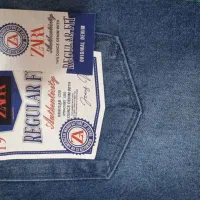 شلوار جین بگ جنس Zara