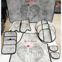 دوخت سرویس آشپزخانه|سفره، حوله، دستمال آشپزخانه|فردیس, شهرک شهید حسینی|دیوار