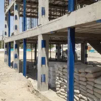 اجرای والپست اسکلت شیروانی فلاشینگ چهارچوب