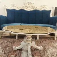مبلمان 9نفره ومیز نهارخوری 4 نفره|مبلمان خانگی و میز عسلی|تهران, شوش|دیوار