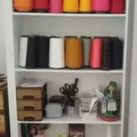 قفسه ام دی اف سفید