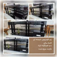 میز تلویزیون شیشه ای