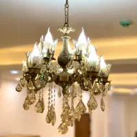 لوستر برنج ۵ شاخه