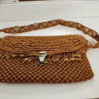 کیف مکرومه بافی