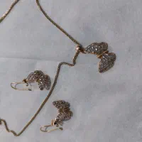 نیم ست پلاک گوشواره|جواهرات|نیشابور, دارایی|دیوار