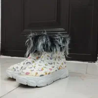 کتانی نیم بوت کفش صندل نو و درحد نو