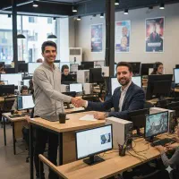 استخدام کارمند کافی نت بصورت پاره وقت