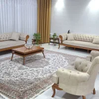 مبلمان کلاسیک و راحتی و ناهار خوری