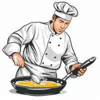 منقل کار ماهر و کمک آشپز