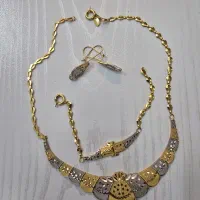 نیم ست طلا نو با فاکتور ۲/۵درصد بالای تابلو