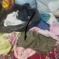 لباس ضایعاتی قیچی شده
