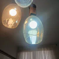 لوستر آویز ۳حبابی|لوستر و چراغ آویز|تهران, باشگاه نفت|دیوار