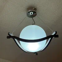 لوستر جنس چوبی و حباب